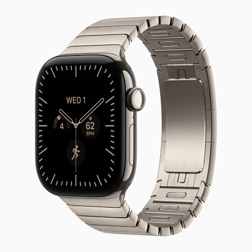 Apple Watch Series 12 42mm Natural Titanium Case with Natural Link Bracelet