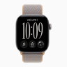 Apple Watch Series 12 46mm, Space Gray Aluminum Case with Sport Loop - Chambray Blue