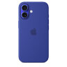 Силиконовый чехол для iPhone 16 с MagSafe - Ultramarine (Голубой)