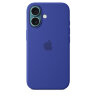 Силиконовый чехол для iPhone 16 с MagSafe - Ultramarine (Голубой)
