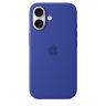 Силиконовый чехол для iPhone 16 с MagSafe - Ultramarine (Голубой)