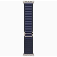 Браслет для Apple Watch Ultra 49mm Alpine Loop Titanium Natural (M) - Navy (Синий)