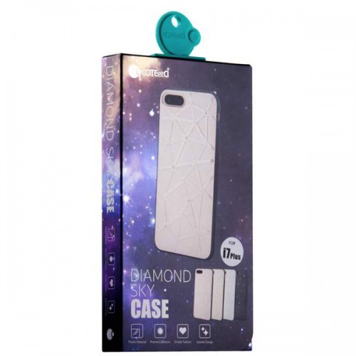 Силиконовый чехол Star Diamond для iPhone 8 Plus и 7 Plus - Золотистый