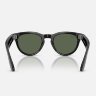Ray-Ban Meta Gen 2 Low Bridge Fit HeadLiner (глянцевая черная оправа, линзы зеленые G-15)