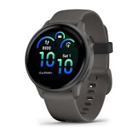 Умные часы Garmin Vivoactive 6 Slate, Pebble Gray Band
