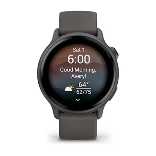 Умные часы Garmin Vivoactive 6 Slate, Pebble Gray Band