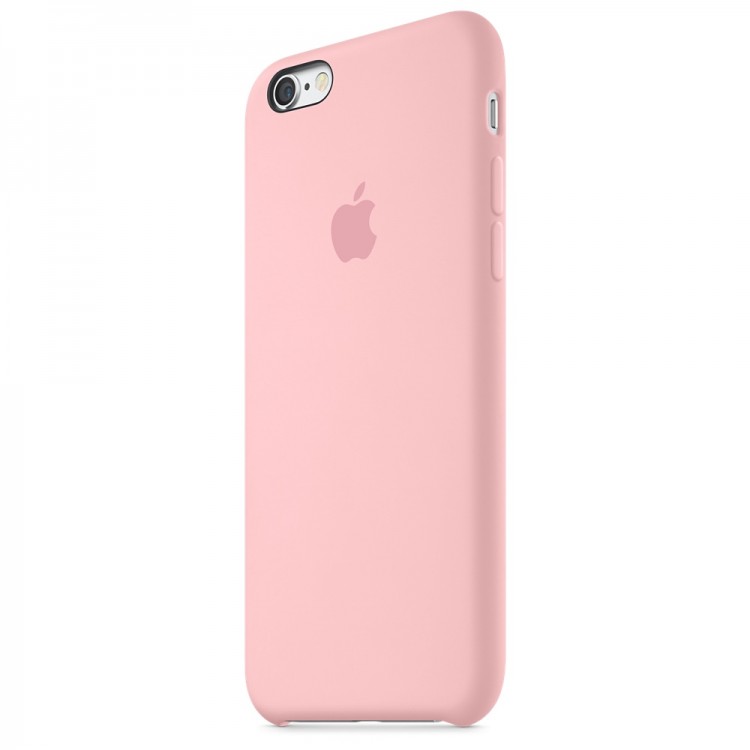 Чехол силиконовый для iPhone 6s Plus Розовый