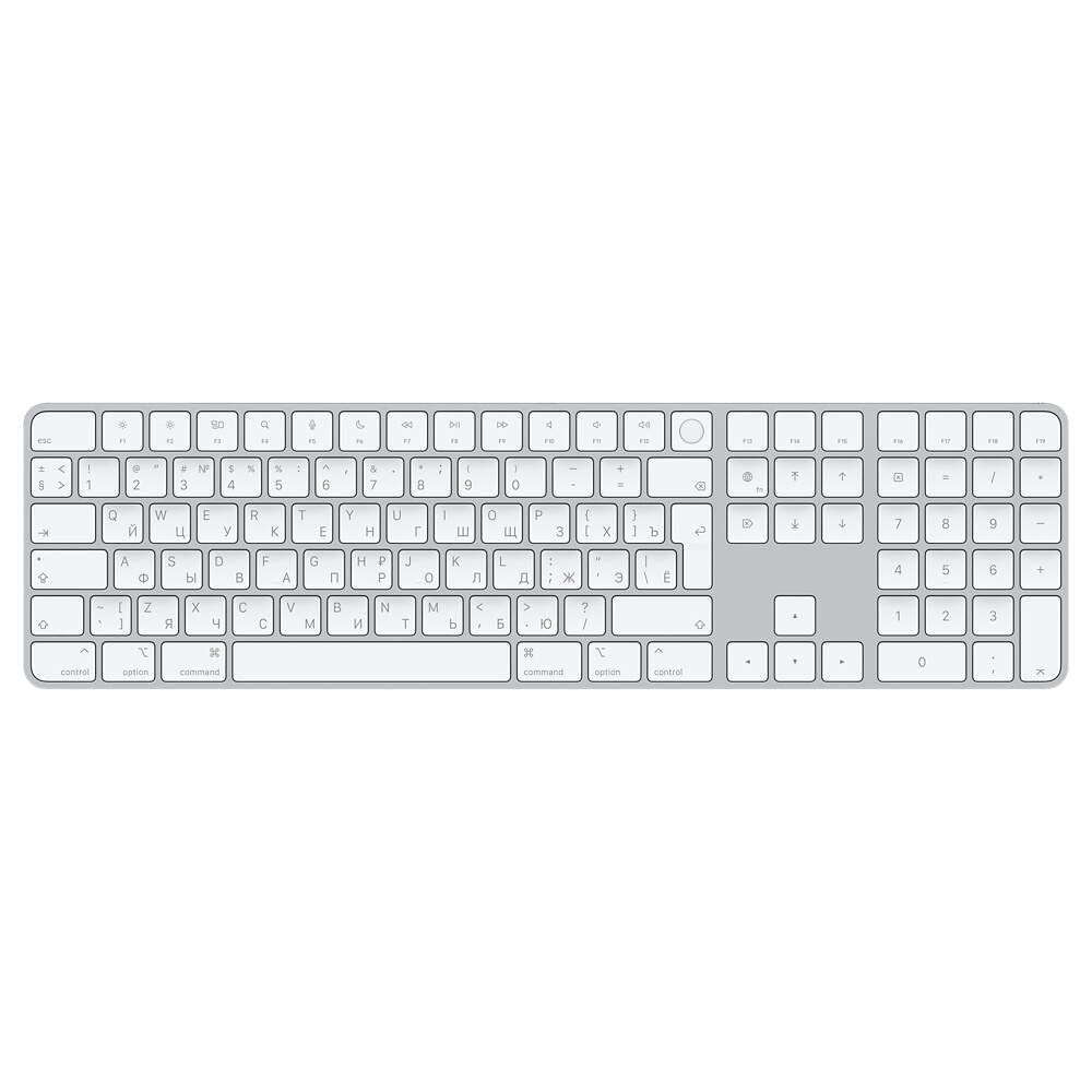キーボード Magic Keyboard with Touch ID (Lightning) Купить Magic Keyboard, Touch ID and Numeric Keypad для Mac, Apple