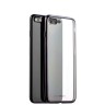 Силиконовая чехол-накладка Deppa Gel Plus для iPhone 8 Plus и 7 Plus - Черный матовый