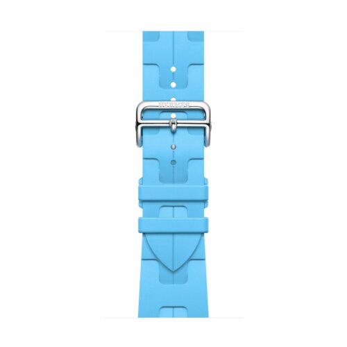 Apple Watch Ultra 2 49mm Titanium, спортивный ремешок Hermes Kilim голубой