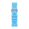 Apple Watch Ultra 2 49mm Titanium, спортивный ремешок Hermes Kilim голубой
