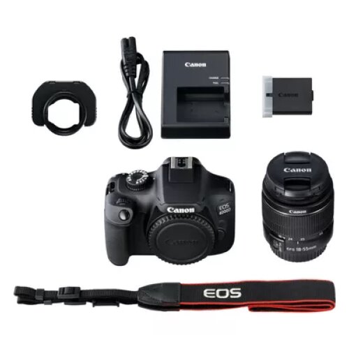 Canon EOS 4000D Body + EF-S 18-55mm IS II Lens Kit