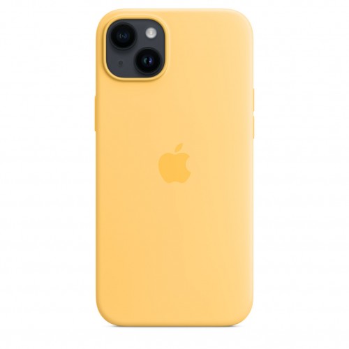 Силиконовый чехол для iPhone 14 Plus с MagSafe - "Солнечное сияние"