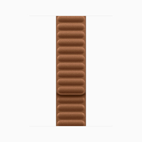 Apple Watch Series 11 42mm, Slate Titanium Case with Magnetic Link - Caramel