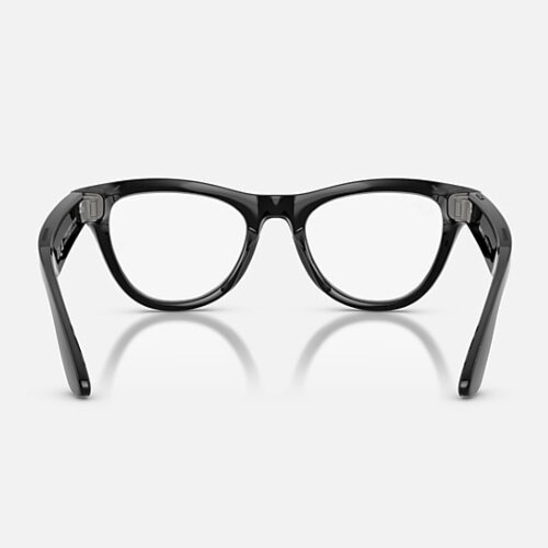 Ray-Ban Meta Gen 2 Skyler (глянцевая черная оправа, линзы прозрачные)