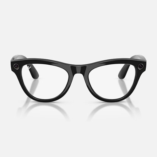 Ray-Ban Meta Gen 2 Skyler (глянцевая черная оправа, линзы прозрачные)