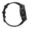 Умные часы Garmin Fenix 8 Pro 47mm, AMOLED, Sapphire, Carbon Gray DLC Titanium, Black/Pebble Gray Silicone Band