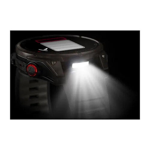 Умные часы Garmin Fenix 8 Pro 47mm, AMOLED, Sapphire, Carbon Gray DLC Titanium, Black/Pebble Gray Silicone Band