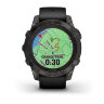Умные часы Garmin Fenix 7 Pro 47mm Sapphire Solar Edition Carbon Gray DLC Titanium Black Band