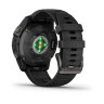 Умные часы Garmin Fenix 7 Pro 47mm Sapphire Solar Edition Carbon Gray DLC Titanium Black Band