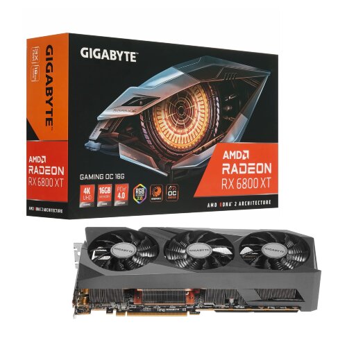 Игровая видеокарта GIGABYTE Radeon RX 6800 XT GAMING OC 16G