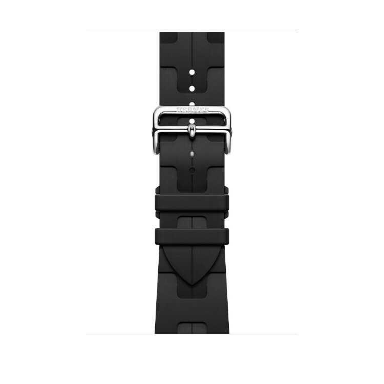 Ремешок Hermes для Apple Watch 46mm Kilim Single Tour - Черный (Noir)