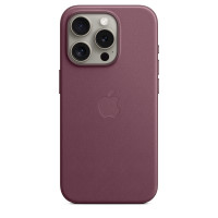 Чехол FineWoven для iPhone 15 Plus MagSafe - Шелковица (Mulberry)