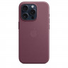 Чехол FineWoven для iPhone 15 Plus MagSafe - Шелковица (Mulberry)
