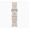 Apple Watch Hermes Series 12 42mm, спортивный ремешок Kilim светлый Béton