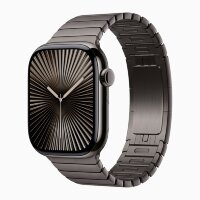Apple Watch Series 10 46mm Slate Titanium Case with Slate Link Bracelet