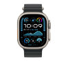 Ремешок для Apple Watch Ultra Watch Titanium Ocean Band - Black (Черный)