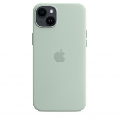 Силиконовый чехол для iPhone 14 Plus с MagSafe - Мятный