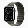 Apple Watch Series 11 42mm, Slate Titanium Case with Magnetic Link - Sage Gray