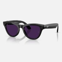 Ray-Ban Meta Gen 2 Skyler Transitions (прозрачные линзы с автозатемнением в фиолетовые, глянцевая черная оправа)