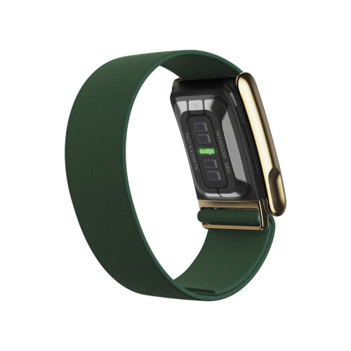 Ремешок для фитнес-браслета WHOOP Your Way MG Alloy, Band CoreKnit Evergreen