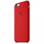 Чехол силиконовый для iPhone 6s Plus Красный