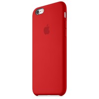 Чехол силиконовый для iPhone 6s Plus Красный