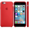 Чехол силиконовый для iPhone 6s Plus Красный