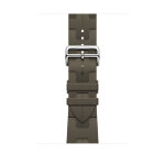 Ремешок Hermes для Apple Watch 46mm Kilim Single Tour - Хаки (Kaki)