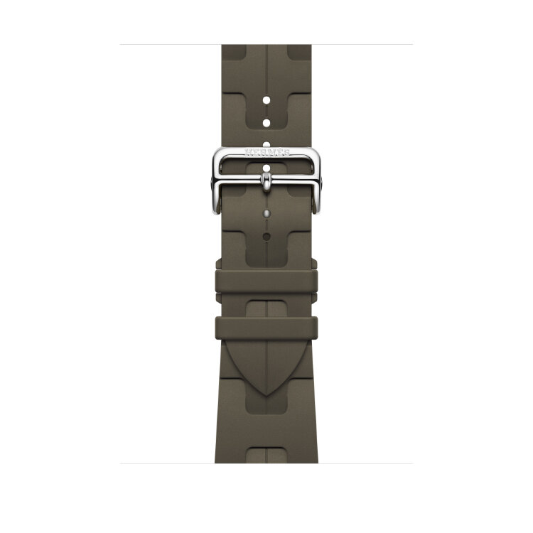 Ремешок Hermes для Apple Watch 46mm Kilim Single Tour - Хаки (Kaki)