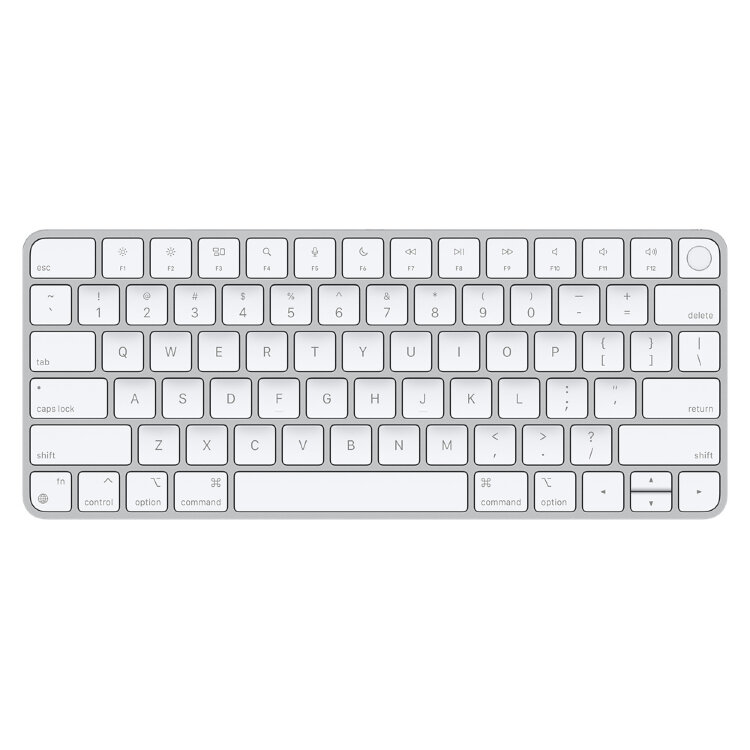 Клавиатура Magic Keyboard с Touch ID для Mac - Английский (Белая)