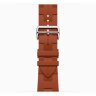 Apple Watch Hermes Series 12 46mm, спортивный ремешок Kilim оранжевый Orange
