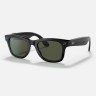 Ray-Ban Stories Wayfarer (Черная оправа, зеленые линзы G-15)