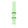 Ремешок для Apple Watch Ultra Watch Black Titanium Ocean Band - Neon Green (Зеленый/Неоновый)