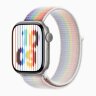 Apple Watch Series 11 46mm, Space Gray Aluminum Case with Sport Loop - Pride Edition