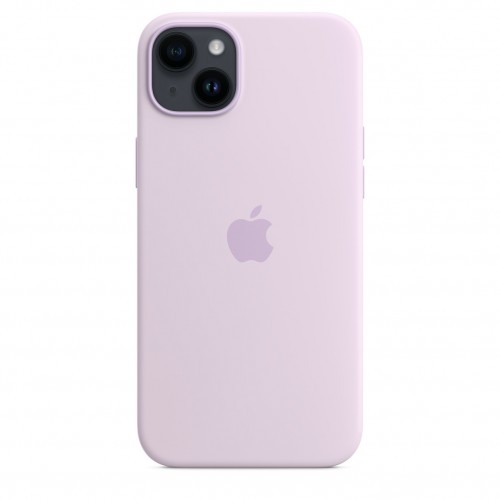Силиконовый чехол для iPhone 14 Plus с MagSafe - Сиреневый