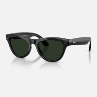 Ray-Ban Meta Gen 2 Skyler Transitions (прозрачные линзы с автозатемнением в зеленые, глянцевая черная оправа)