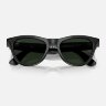 Ray-Ban Meta Gen 2 Skyler Transitions (прозрачные линзы с автозатемнением в зеленые, глянцевая черная оправа)