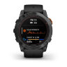 Умные часы Garmin Fenix 7X Pro 51mm Solar Edition (No Wi-Fi) Slate Gray Black Band