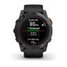 Умные часы Garmin Fenix 7X Pro 51mm Solar Edition (No Wi-Fi) Slate Gray Black Band